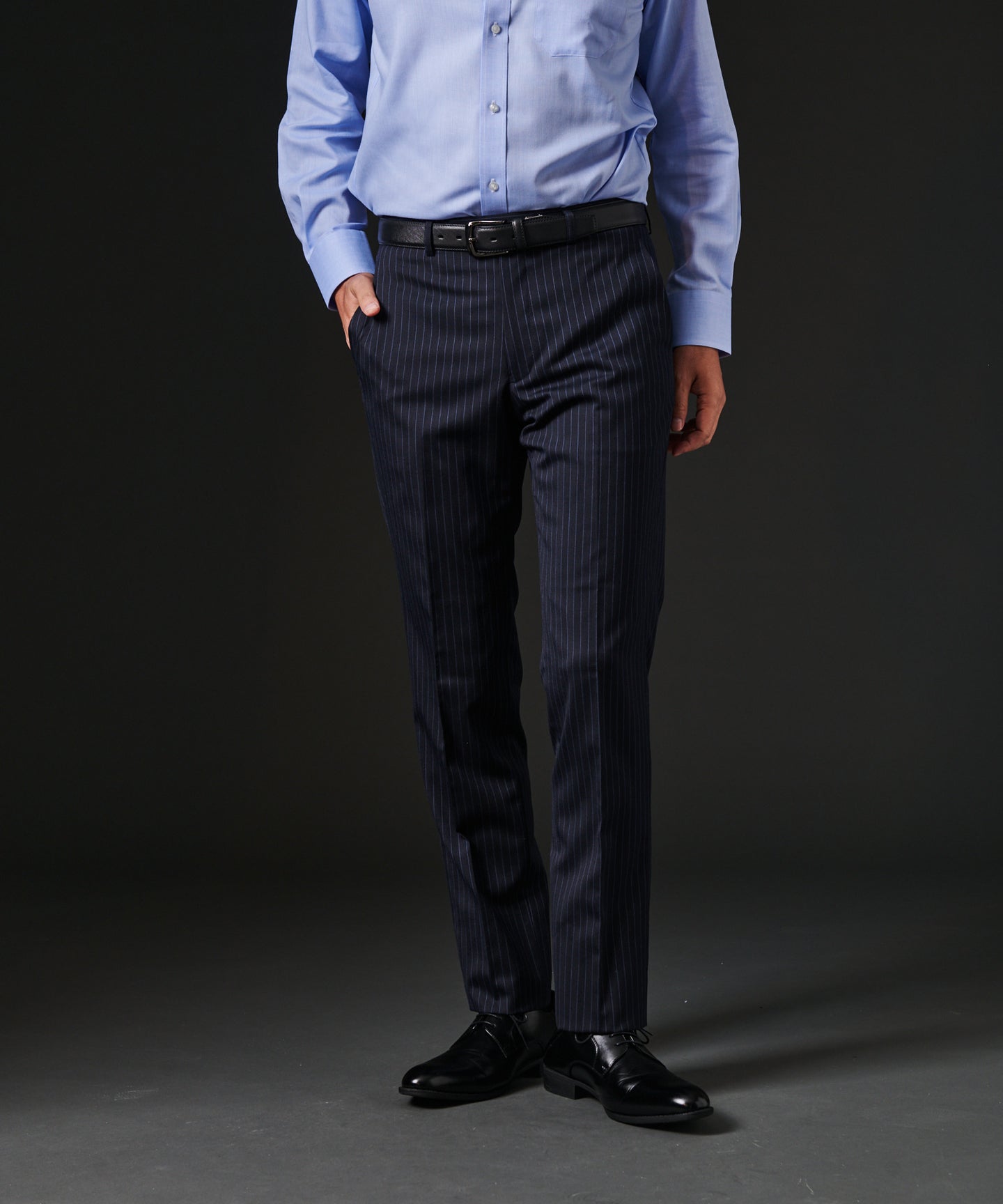 HIROKO KOSHINO TWピンストライプスーツ